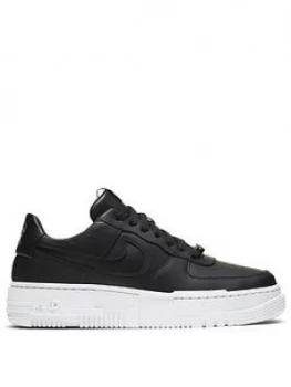 Nike Air Force 1 Pixel Trainer - Black/White, Size 5, Women