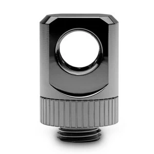 EK Water Blocks EK-Torque Angled T-Adapter Fitting - Black Nickel