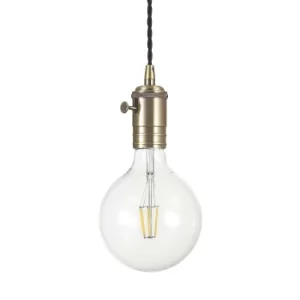 Doc 1 Light Ceiling Pendant Lead, E27