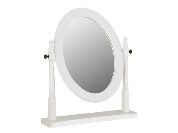 Seconique Contessa White Wooden Dressing Table Mirror