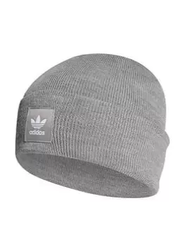 adidas Originals Ac Cuff Knit Hat - Grey, Size L, Men