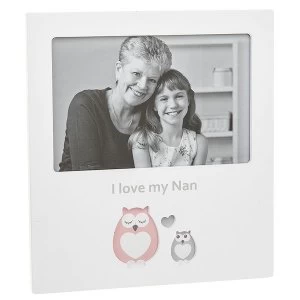 Cut Out Owl Frame Love Nan