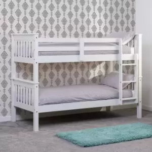 Neptune Wooden Bunk Bed White