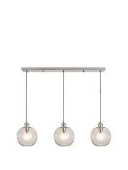 Bhs Alfie Bobble Glass 3 Light Diner