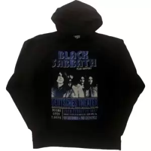 Black Sabbath - Deutsches '73 Unisex XX-Large Pullover Hoodie - Black