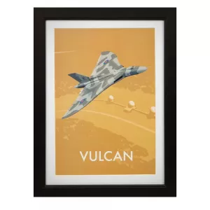 Military Heritage Frame Print - Vulcan