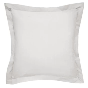 Bedeck of Belfast Finelinens 1000TC Plain Dye Square Pillowcase - SILVER