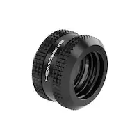 Barrow 16mm Hardtube Fitting - Black