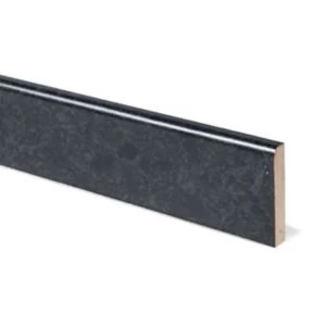 12mm Midnight granite Black Laminate Upstand