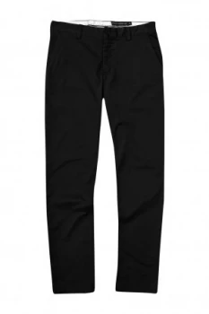 Mens French Connection Machine Gun Stretch Kr Slim Black