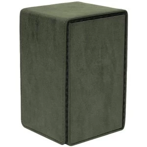 Ultra Pro Suede Collection Alcove Tower Deck Box - Emerald