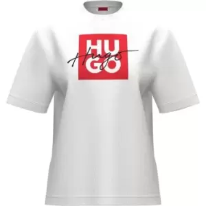 Hugo Dashire T-Shirt Womens - White