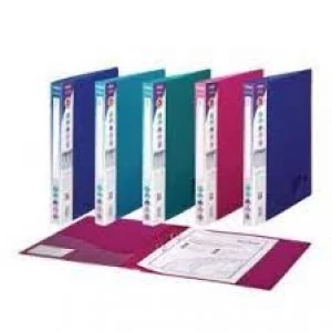 Rapesco Eco 2 A4 Ring Binder 25mm Assorted Pack of 10 1044