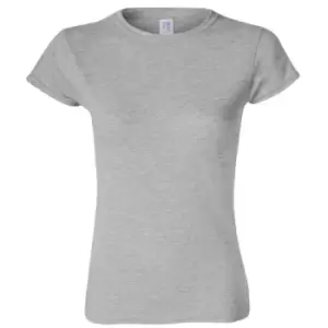 Gildan Ladies Soft Style Short Sleeve T-Shirt (2XL) (Sport Grey (RS))