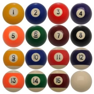 Riley American Pool Balls Set