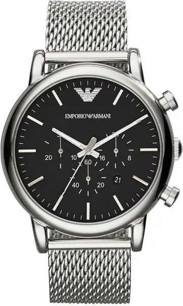 Emporio Armani Watch Luigi Mens - Black EA-301