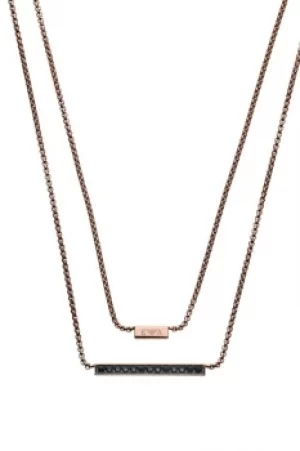 Emporio Armani EGS2447221 Rose Gold Plated Necklace