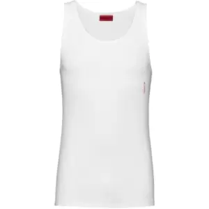 Hugo 2 Pack Logo Tank Tops - White