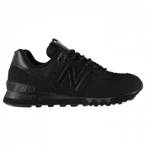 New Balance 574 Hike Trainers - Black Mono