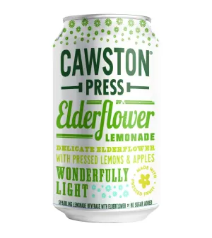 Cawston Press Sparkling Elderflower Lemonade Can 330ml