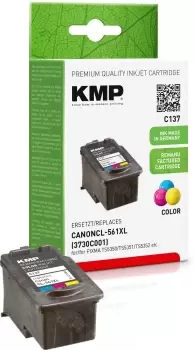 KMP C137 ink cartridge 3 pc(s) Compatible High (XL) Yield Cyan,...