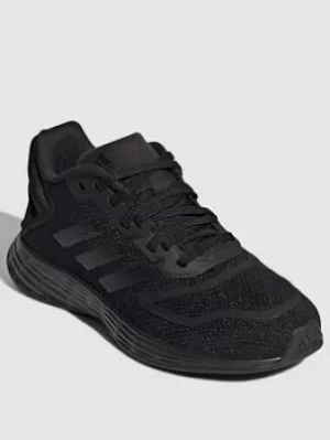 adidas Junior Unisex Duramo 10, Triple Black, Size 5