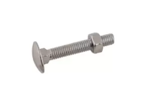 Coach bolts & Nuts 6mm x 40mm Pack 100 Prs. Connect 33140