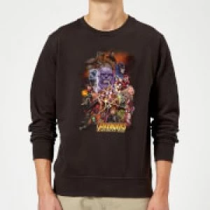 Avengers Team Portrait Sweatshirt - Black - 5XL