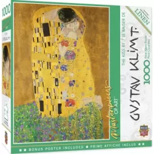 Masterpieces Puzzle Masterpieces of Art the Kiss Puzzle 1000 piece jigsaw puzzle