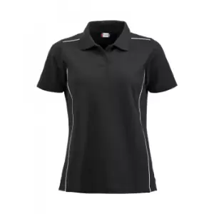 Clique Womens/Ladies New Alpena Polo Shirt (XXL) (Black)