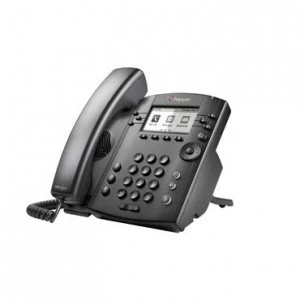 POLY VVX 300 IP phone Black Wired handset LCD 6 lines