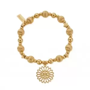 Gold Blossoming Sunrise Bracelet GBSCB3279