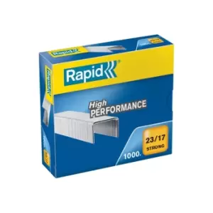 Rapid Strong Staples 2317 1000 - Outer carton of 5