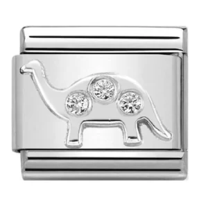 Nomination CLASSIC Silvershine Brontosaurus Charm 330311/09