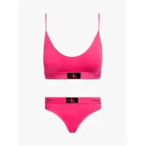 Calvin Klein Unlined Bra Set - Pink