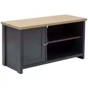 GFW - Lancaster Slate Blue Modern Living Room Furniture - Compact tv Cabinet