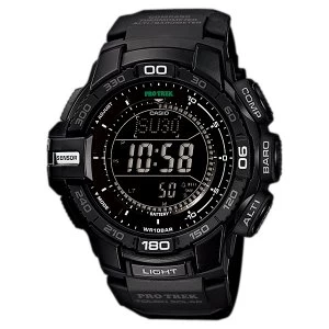 Casio PRO TREK Triple Sensor Version 3 TOUGH SOLAR Watch PRG-270-1A - Black