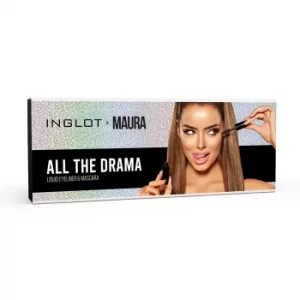 Inglot X Maura All The Drama Eye Set Black