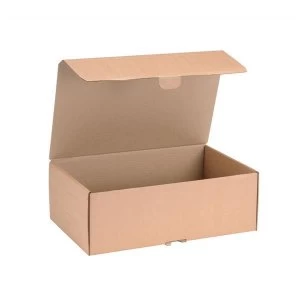 Mailing Carton Easy Assemble L Brown Pack of 20
