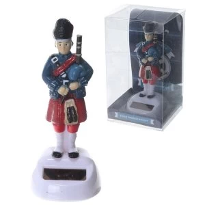 Novelty Scottish Piper Solar Powered Pal