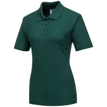 Portwest - B209BGRXL - sz XL Naples Ladies Polo Shirt Workwear - Bottle Green