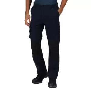 Regatta Mens Scandal Stretch Work Trousers - Regular (34in) (Navy)