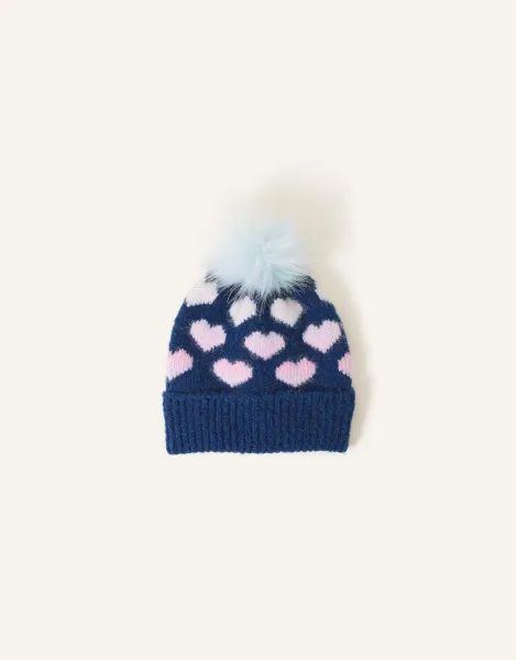 Heart Beanie Hat