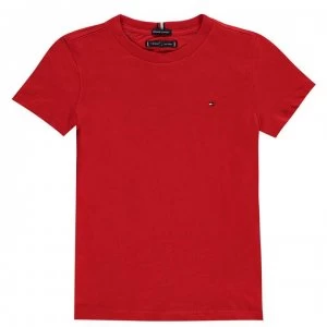 Tommy Hilfiger Junior Boys Original T Shirt - Red XNL