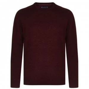 Howick Howick Arlington Jumper - Burgundy Marl