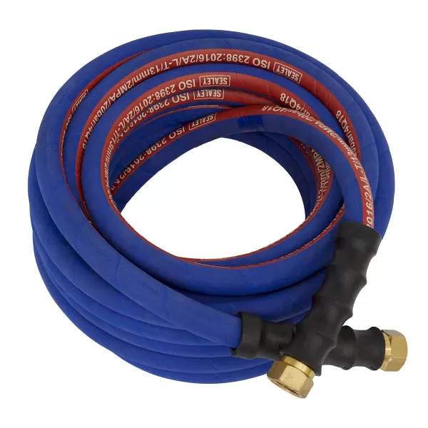 Sealey AH10R/12 Air Hose 10mtr x &#216;13mm with 1/2BSP Unions Extra Heavy-Duty