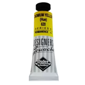 Daler-Rowney 136005620 Designers' Gouache Paint 15ml Cad Yellow Hue