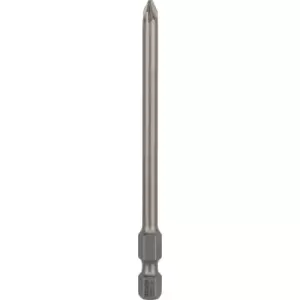 Bosch Extra Hard Pozi Screwdriver Bits PZ1 89mm Pack of 3