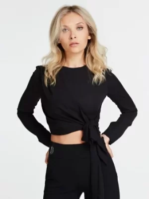 Guess Marciano Crop Top With Knot