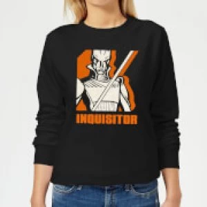 Star Wars Rebels Inquisitor Womens Sweatshirt - Black